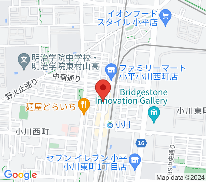 小川 STUDIO Mの場所