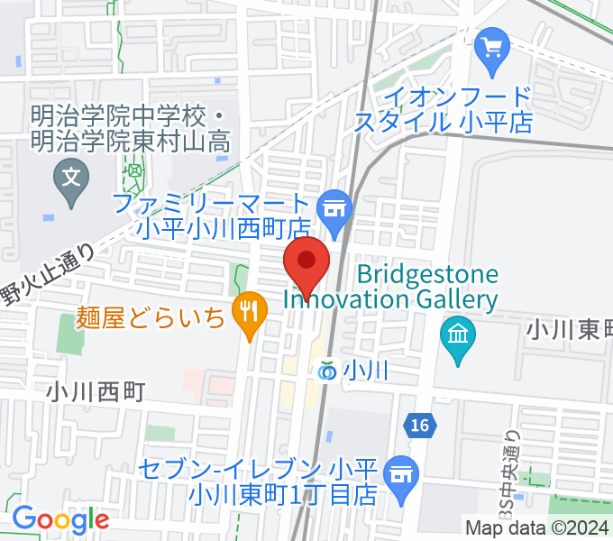 小川 STUDIO Mの場所