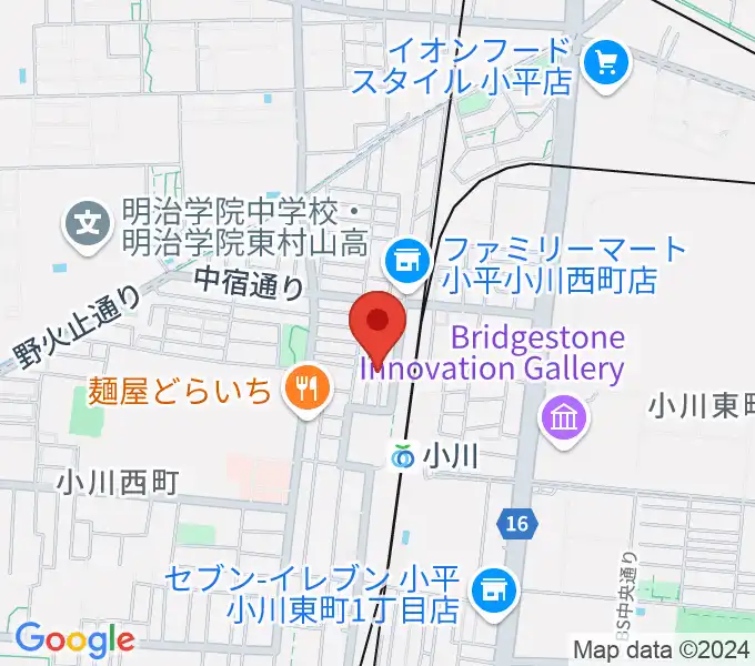 小川 STUDIO Mの地図