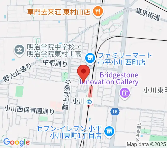 Studio Mの地図