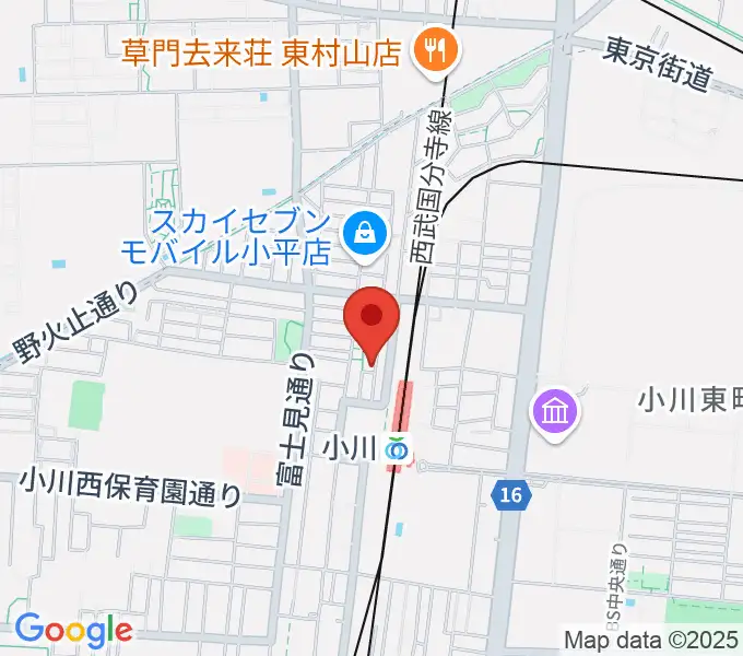 Studio Mの地図