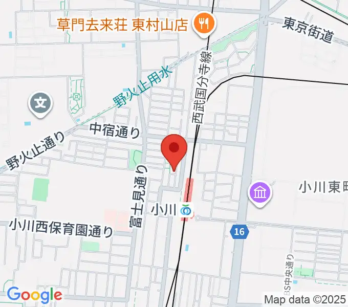 Studio Mの地図
