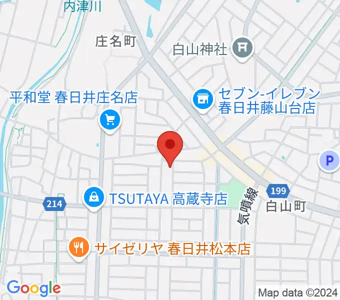 スタジオルシールの地図