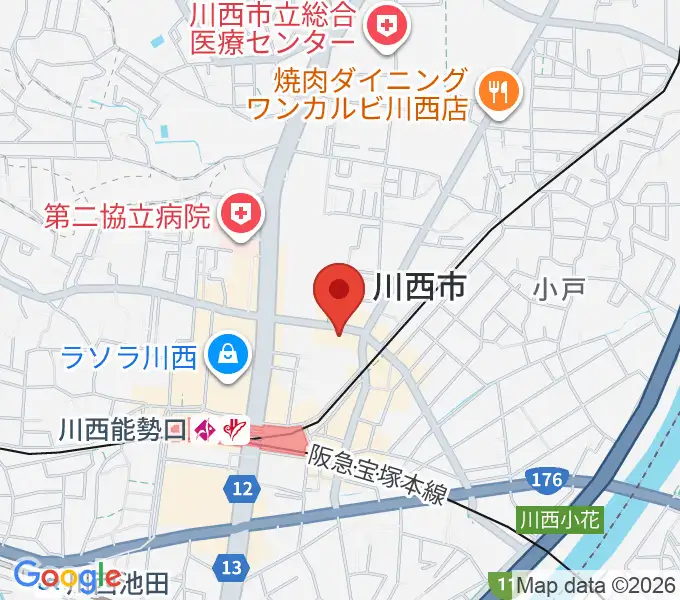 スタジオループの地図