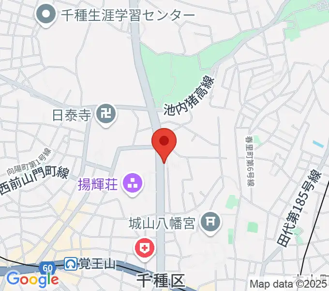 music studio blueの地図