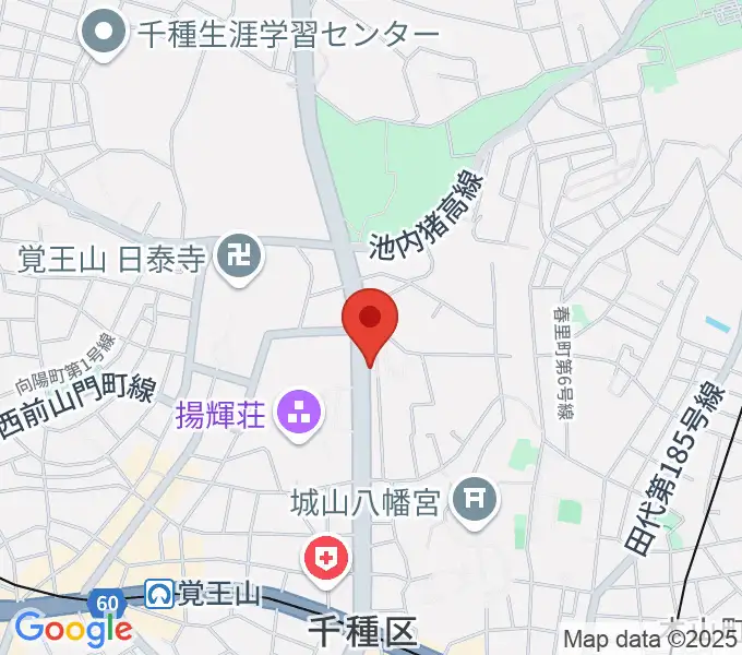 music studio blueの地図