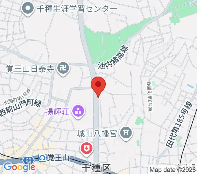 music studio blueの地図