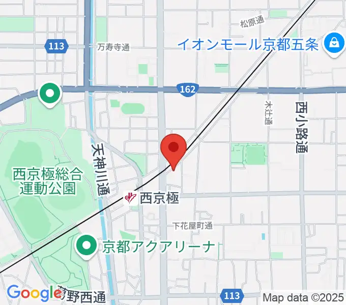西京極STUDIO IZの地図