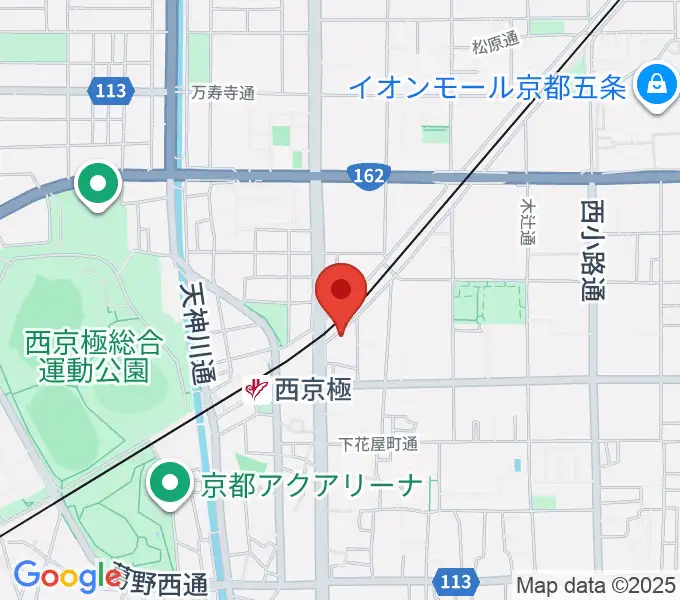 西京極STUDIO IZの地図