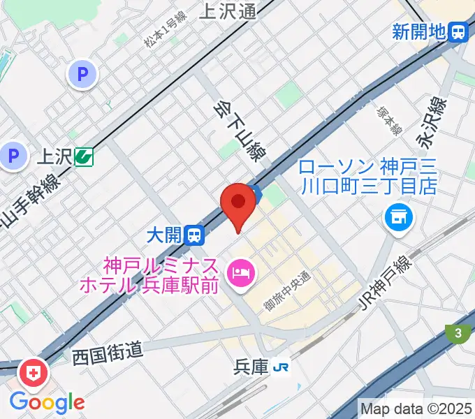 スタジオ ギンガムチェックの地図