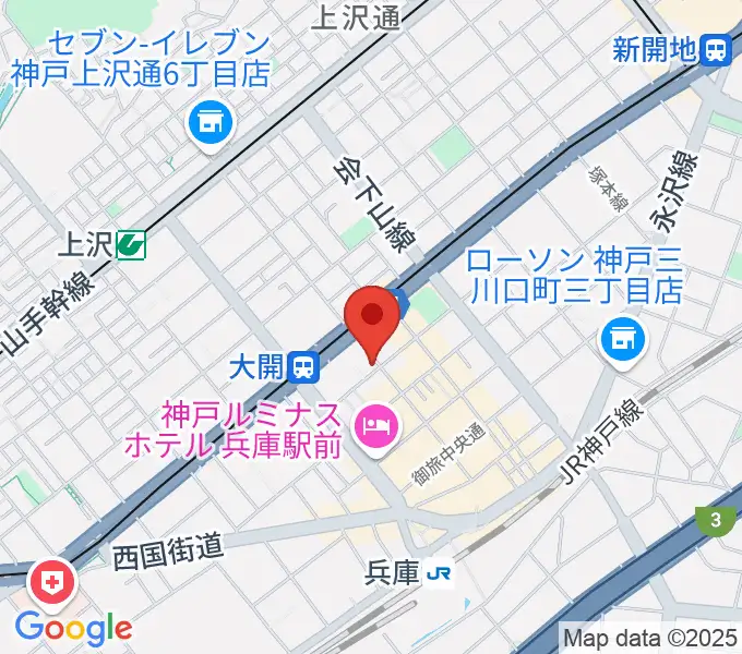 スタジオ ギンガムチェックの地図