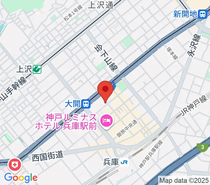 スタジオ ギンガムチェックの地図