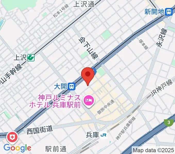スタジオ ギンガムチェックの地図