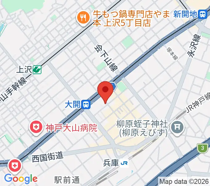 スタジオ ギンガムチェックの地図