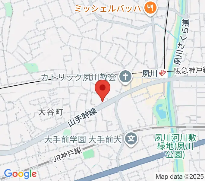 スタジオヌーブの地図