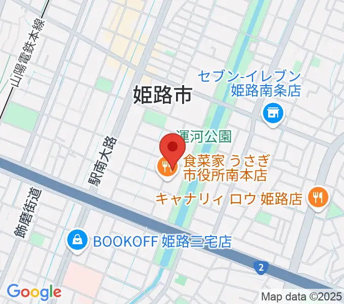 Beta Music 姫路南店の地図