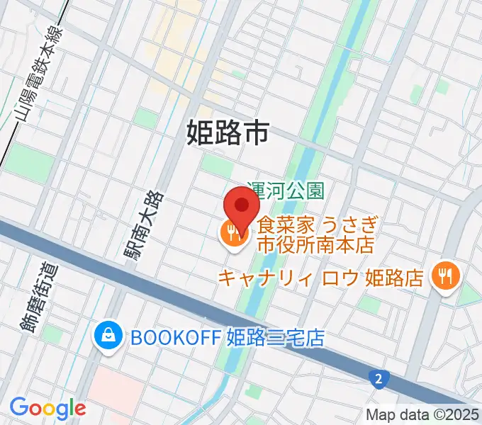 Beta Music 姫路南店の地図
