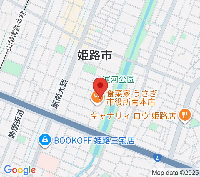 Beta Music 姫路南店の地図