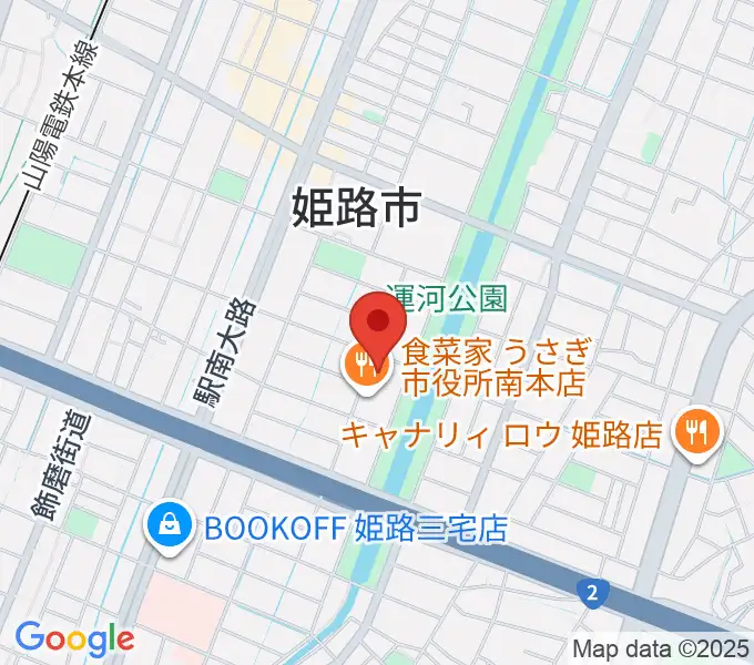 Beta Music 姫路南店の地図