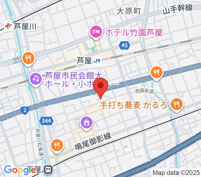 ステージ・アールの地図