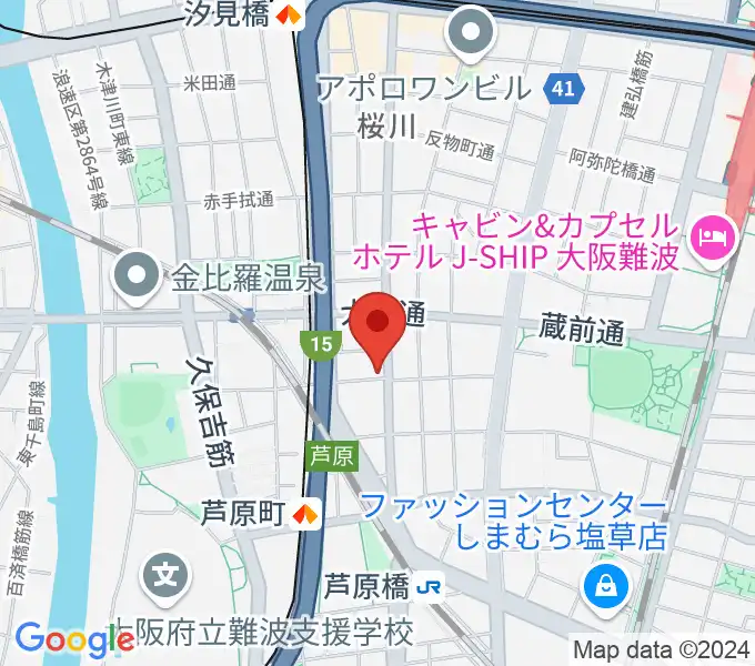 Studio & Caf'e MAKEの地図