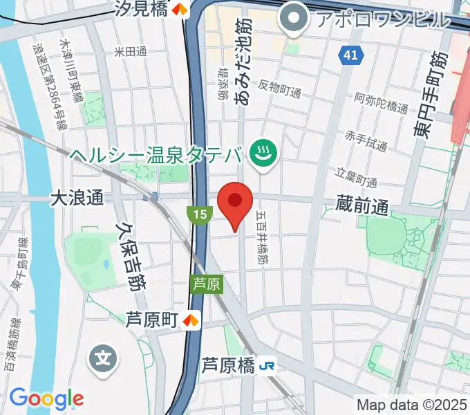 Studio & Caf'e MAKEの地図