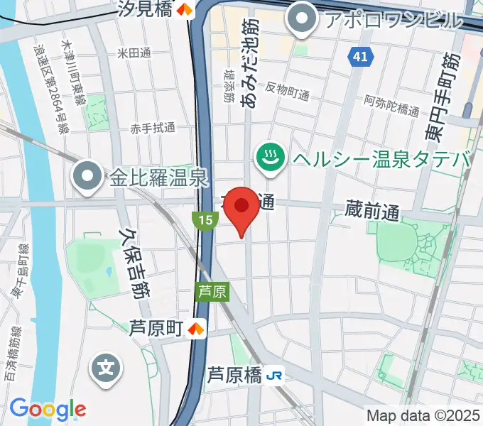Studio & Caf'e MAKEの地図