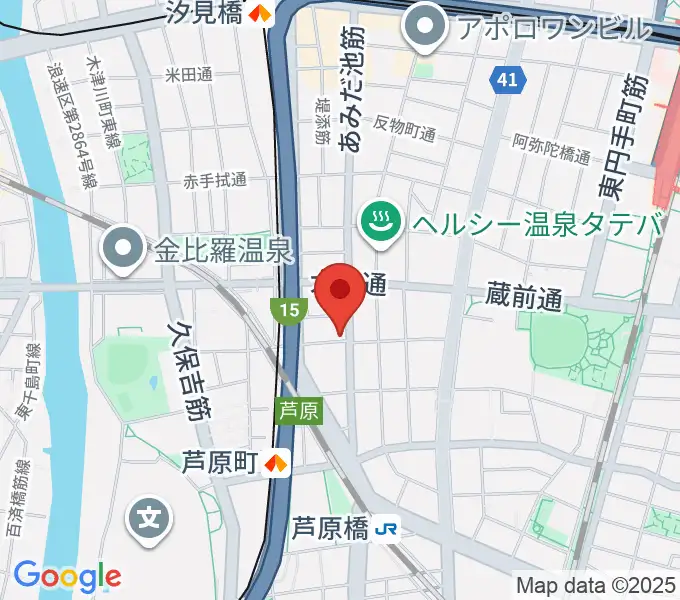 Studio & Caf'e MAKEの地図