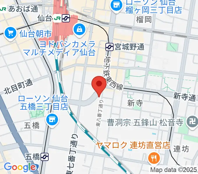 ミュージックランド音楽教室の地図