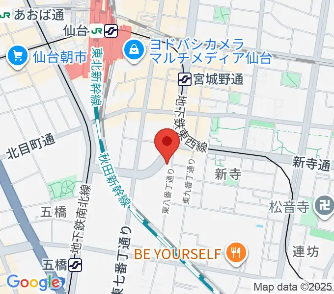 ミュージックランド音楽教室の地図