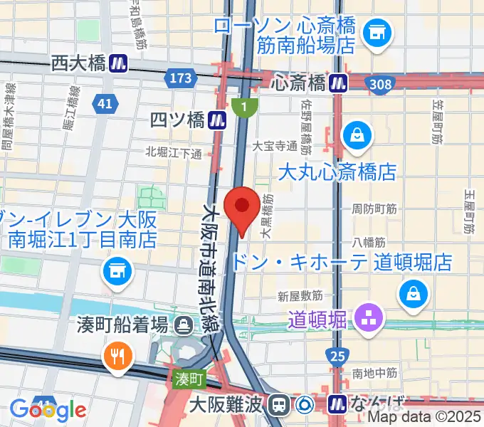 スタジオパズルの地図