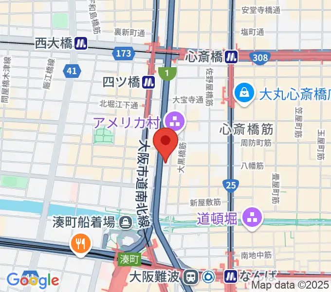 スタジオパズルの地図