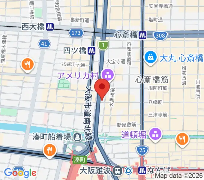 スタジオパズルの地図
