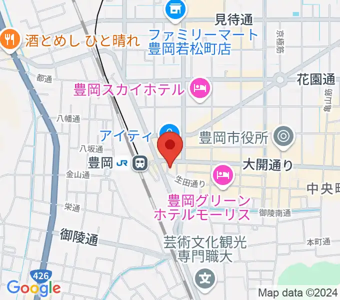 （株）ビート楽器 音楽教室の地図