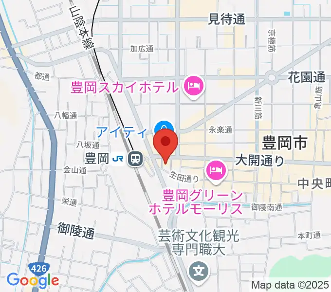 ビート楽器 音楽教室の地図