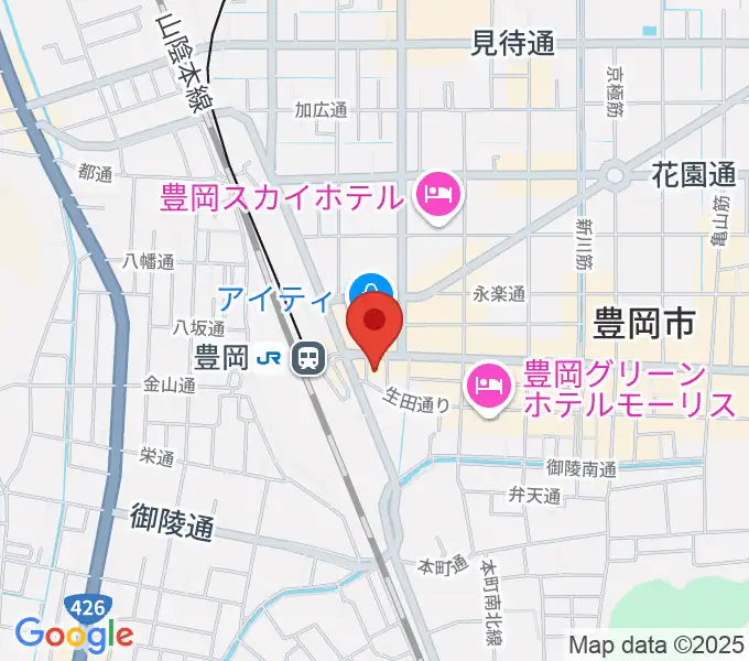ビート楽器 音楽教室の地図