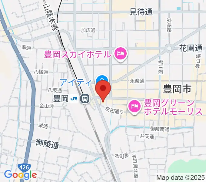 ビート楽器 音楽教室の地図