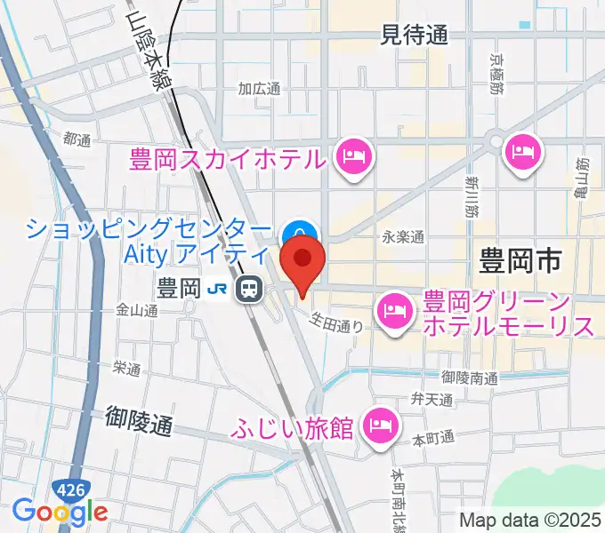 ビート楽器 音楽教室の地図