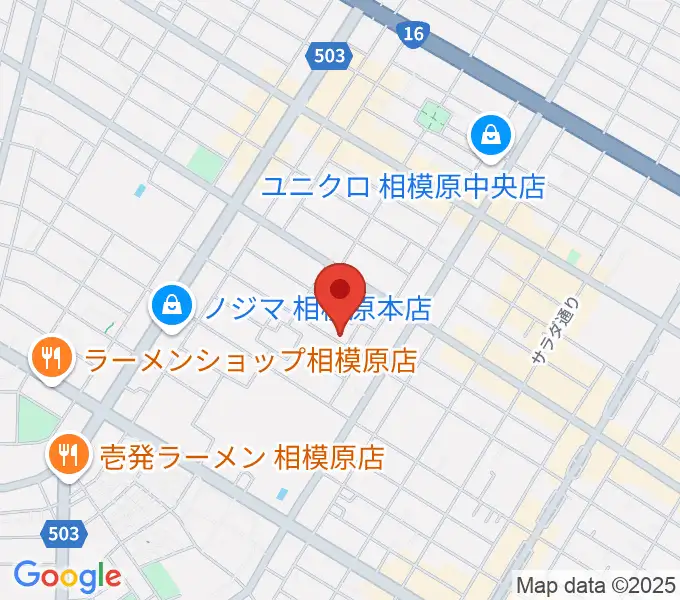 ますみ・おんがく・きょうしつの地図
