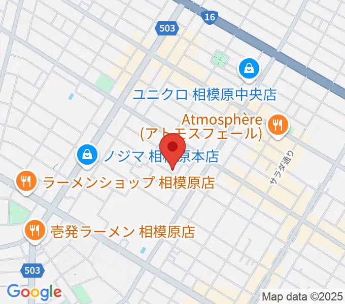 ますみ・おんがく・きょうしつの地図