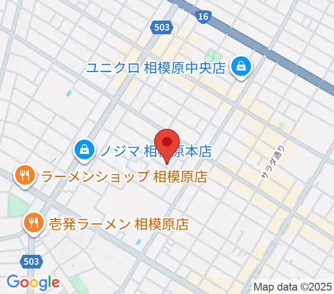 ますみ・おんがく・きょうしつの地図