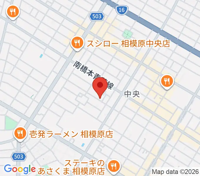 ますみ・おんがく・きょうしつの地図