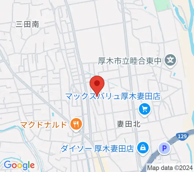 アイリス音楽教室の地図