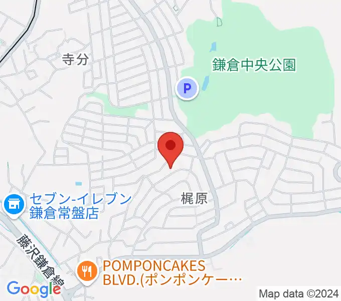 藤原音楽教室の地図