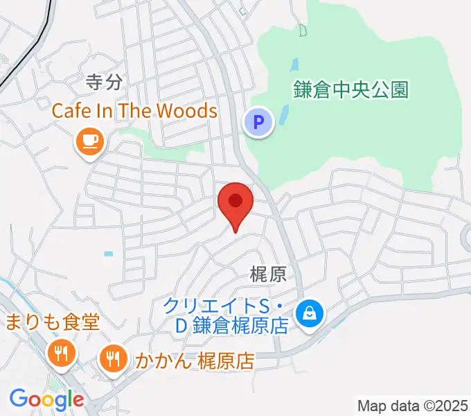 藤原音楽教室の地図