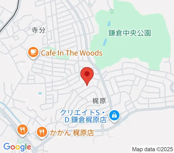 藤原音楽教室の地図
