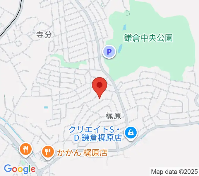藤原音楽教室の地図