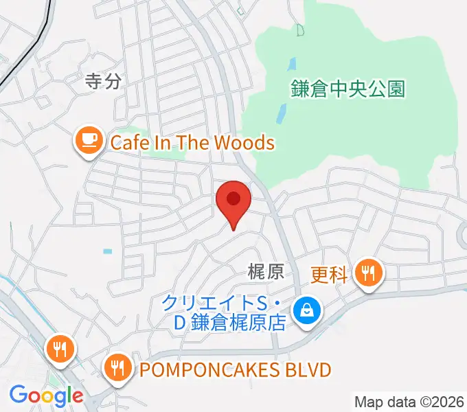 藤原音楽教室の地図