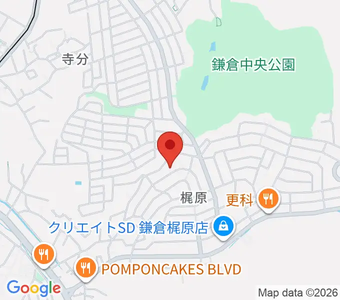 藤原音楽教室の地図