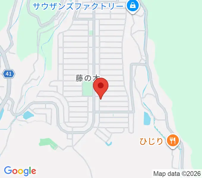 ピアノ教室そねの地図